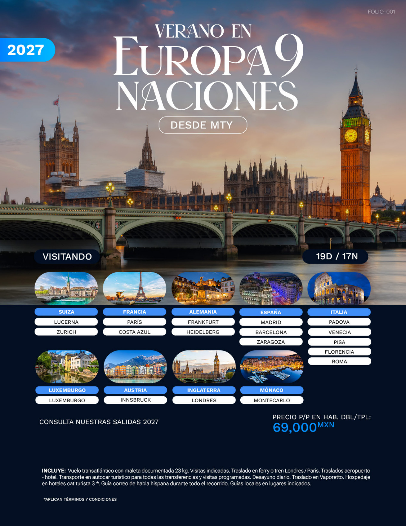 Europa 9 naciones · Verano